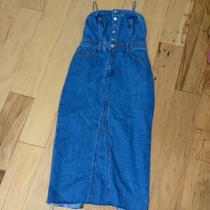 Sincerely Jules Blue Denim Women's Dress